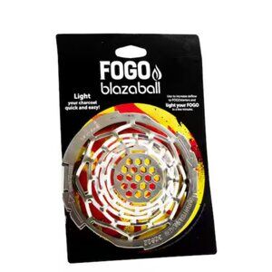 FOGO Blazaball Firestarter Cage Stainless Steel Charcoal Chimney Starter BLAZA